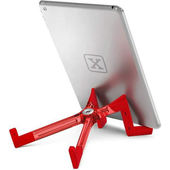 KEKO Support de tablette universel pliable pour iPad/Android Tablet Holder/Galaxy/Kindle + Smartphone, liseuse compatible avec étui de protection ou accessoires de manchon