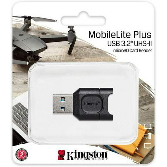 Kingston Lecteur de Carte MobileLite Plus USB 3.2 microSDHC/SDXC UHS-II