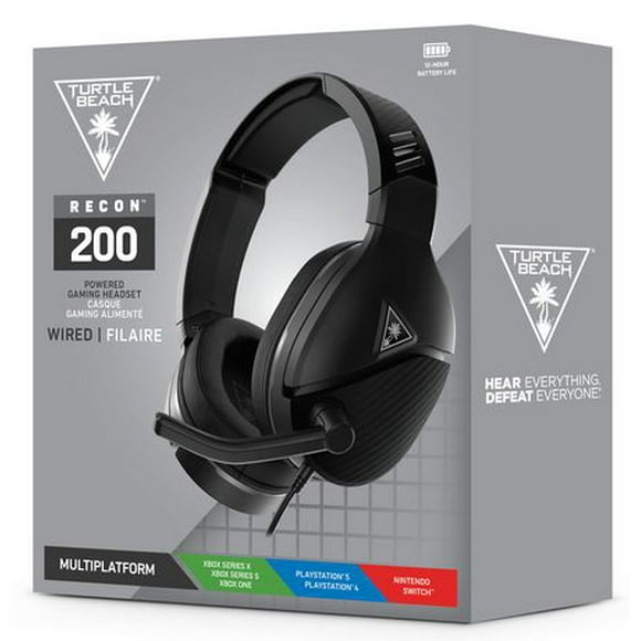Turtle Beach® Recon 200 Amplified Gaming Headset for Xbox and PlayStation®, Universal