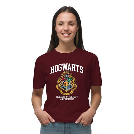 Harry Potter Ladies Hogwarts School Short Sleeve T-Shirt | Walmart Canada