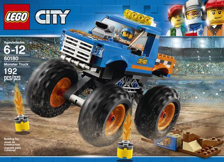 lego city monster truck building kit