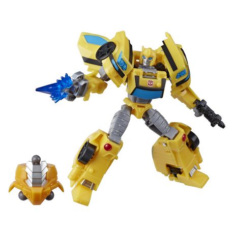 Transformers Toys Cyberverse Deluxe Class Bumblebee Action Figure