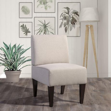 Topline Home Furnishings Light Grey Accent Chair | Walmart Canada