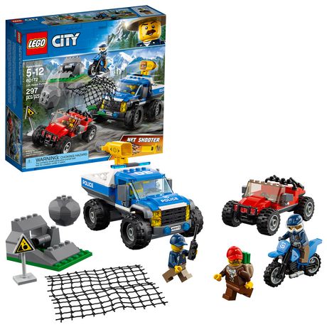 LEGO City Dirt Road Pursuit 60172 Building Kit (297 Piece) | Walmart Canada