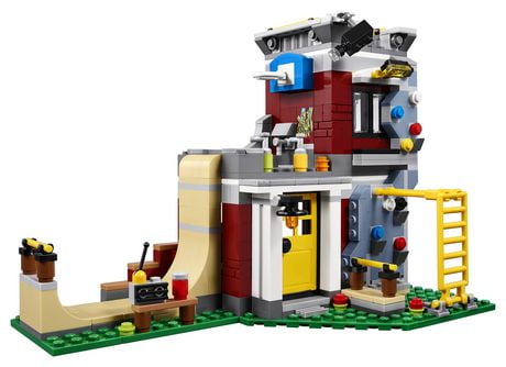 LEGO Creator 3in1 Modular Skate House 31081 Building Kit (422 Piece ...