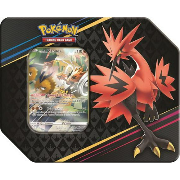Pokémon Trading Card Games: SAS12.5 Crown Zenith Galarian Zapdos Tin