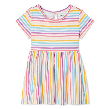 George Toddler Girls' Short Sleeve Dress - Walmart.ca