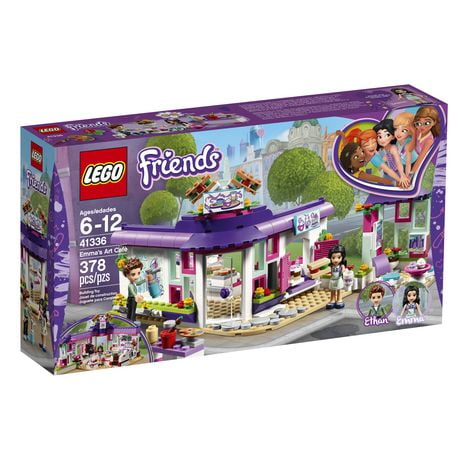 LEGO Friends Emma’s Art Café 41336 Building Set (378 Piece) | Walmart ...