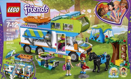 le camping car lego friends