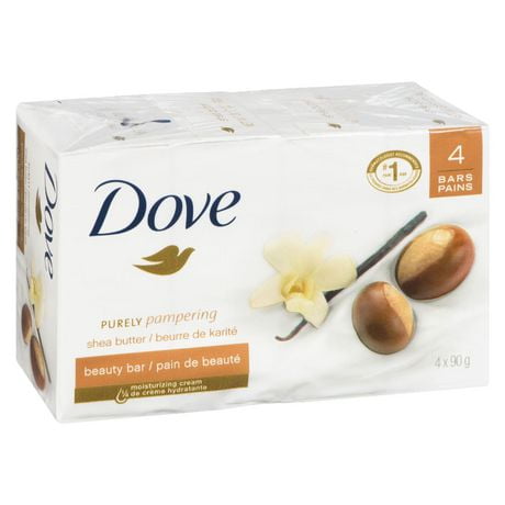 Dove Shea Butter with Warm Vanilla Beauty Bar 4x90g | Walmart Canada