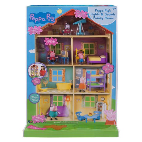 peppa pig family home playset