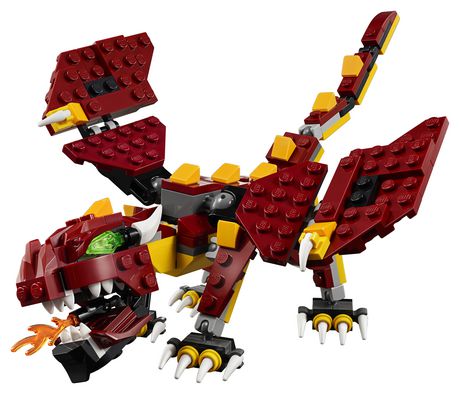 lego mythical creatures alternate build