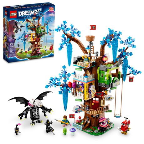 LEGO DREAMZzz Fantastical Tree House 71461 Features 3 Detailed Sections for the Heroes of New LEGO DREAMZzz TV Show, Building Toy for Kids Ages 9+ with Big Imaginations