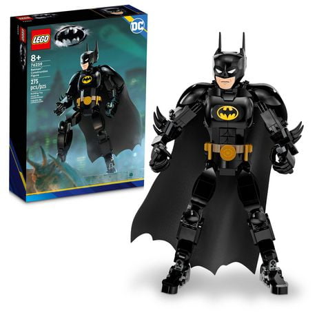 LEGO DC Batman Construction Figure 76259 Buildable DC Action Figure, DC Toy for Play and Display from The Batman Returns Movie, Batman Toy for 8 Year Olds,  Kids Gift Idea, Includes 275 Pieces, Ages 8+