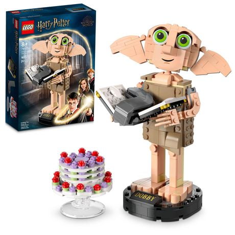 LEGO Harry Potter Dobby the House-Elf 76421 Building Toy Set, Makes a Great Birthday and Christmas Gift, Authentically Detailed Build and Display Model of a Beloved Character, Includes 403 Pieces, Ages 8+