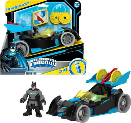 Fisher Price Imaginext DC Super Friends Bat-Tech Racing Batmobile ...