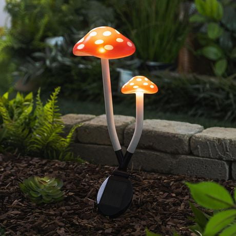 Yard Stake - Red mushroom Solar light, Garden Stake