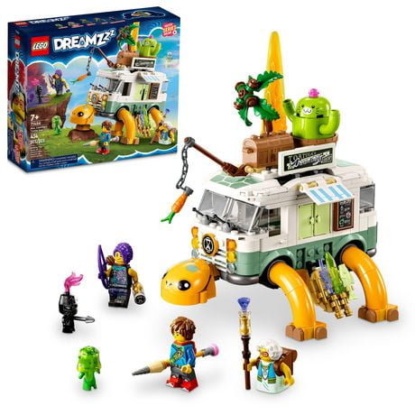 LEGO DREAMZzz Mrs. Castillo’s Turtle Van 71456, 2 in 1 Building Toy Vehicle Playset for Fans of LEGO DREAMZzz Streaming Show, Makes a Great Christmas Gift Idea for 7 Year Old Kids, Boys, and Girls, Includes 434 Pieces, Ages 7+