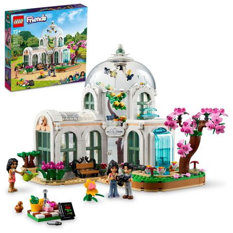 LEGO Friends Botanical Garden 41757 Building Toy Set, A Creative Project for Ages 12+, Build and Display a Detailed Greenhouse Scene, A Gift for Kids and Teens Who Love Flowers and Plants, Includes 1072 Pieces, Ages 12+
