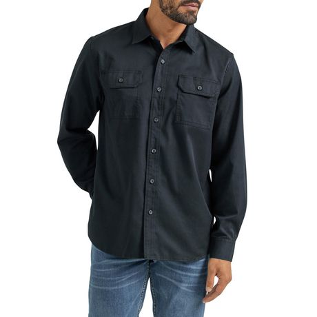 Men's Wrangler® Epic Soft™ Stretch Twill Shirt