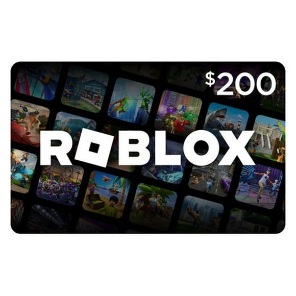 Roblox $200 Gift Card [Includes Free Virtual Item] [Redeem Worldwide]