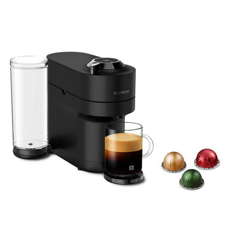 Machine à Café et Espresso Nespresso Vertuo Pop+ Deluxe par De’Longhi Noir Mat