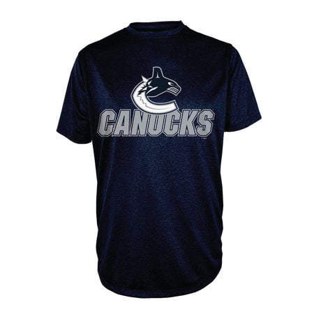 Nhl Men's Vancouver Canucks Athletic Short Sleeve T-shirt 