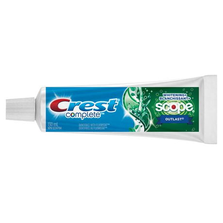 Crest Complete Outlast Whitening + Scope Mint Toothpaste Triple Pack ...