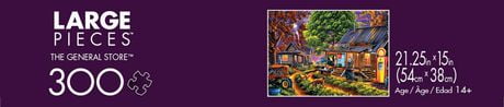 buffalo games large pieces the general store 300 piece jigsaw puzzle