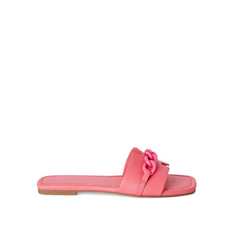 Time and Tru Women's Chain Slides | Walmart Canada