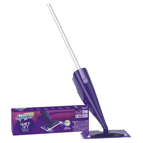 Swiffer WetJet Hardwood Floor Spray Mop Starter Kit ...