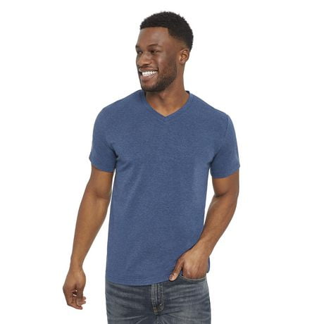 George Men's Stretch V-Neck Tee | Walmart Canada