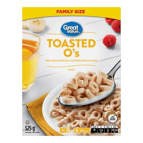 Great Value Toasted O’s Cereals | Walmart Canada