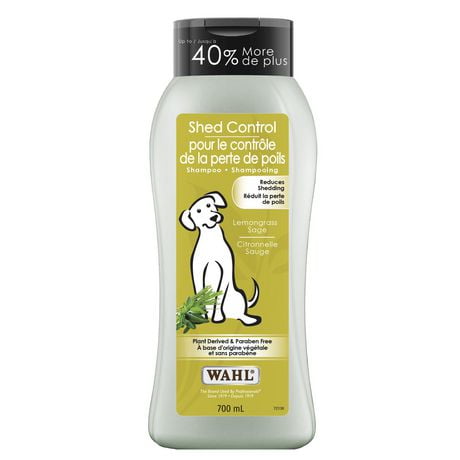 shed control dog shampoo