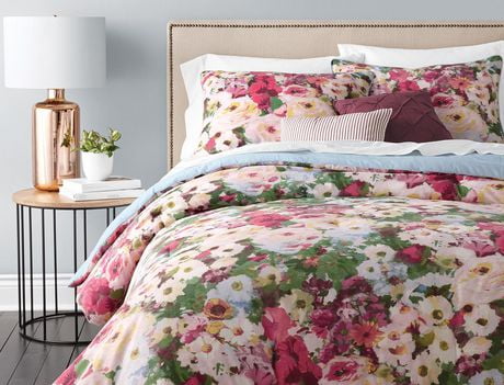 Hometrends Blooms Comforter Set Walmart Canada