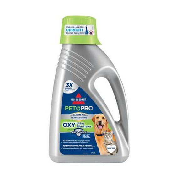 Nettoyant pour les shampouineuses avec OXY et StainProtect™ pour l'élimination des taches d'urine 3X Concentré