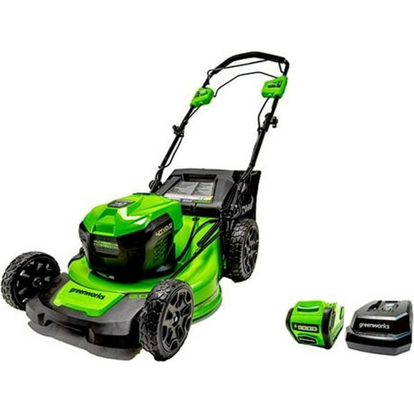 Greenworks 40V 20-Inch Self-Propelled Mower, 5.0 Ah Battery and Charger Included