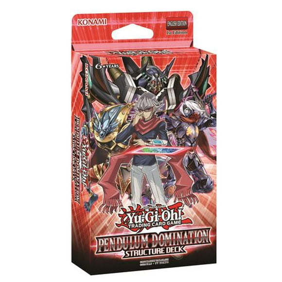 Yu-Gi-Oh!Pendulum Domination Structure Deck Trading Card Game - English