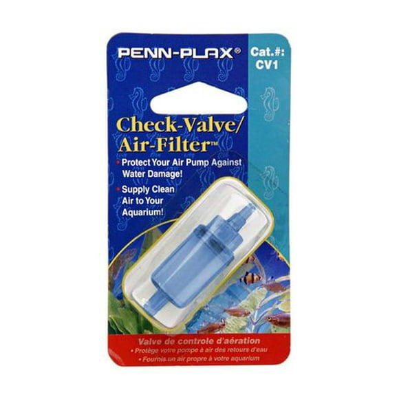 Penn-Plax Check-Value, Air filter