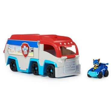 PAW Patrol: The Mighty Movie, Pup Squad Patroller Toy Truck, with Collectible Mighty Pups Chase Pup Squad Toy Car, Kids Toys for Boys & Girls Ages 3+, Patroller Toy