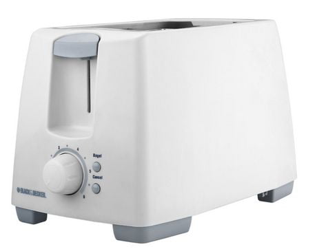 TOASTER 820W PINCE BLANC