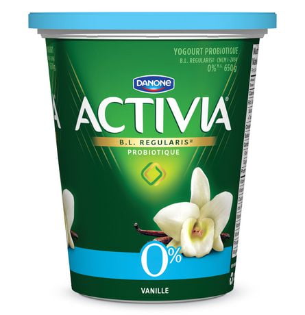 DANONE Activia Fat Free Vanilla 0% M.F. Probiotic Yogurt | Walmart Canada