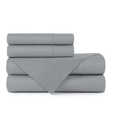 Cotton Bed Sheet Sets, 300 Thread Count, Johnson Home Fashions