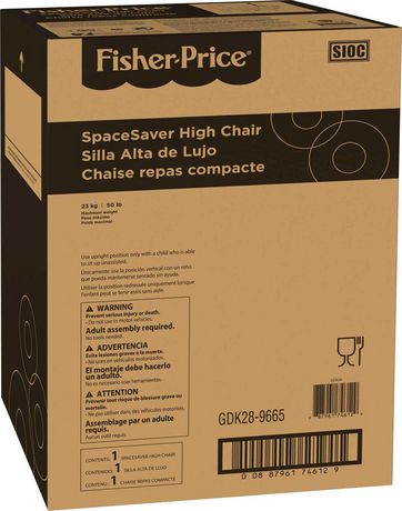 Chaise repas compacte de Fisher-Price