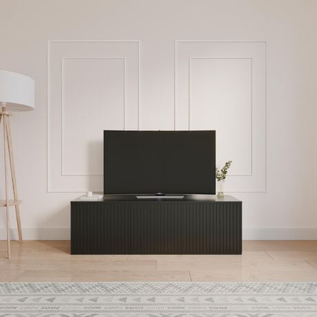 Nexera Trelisse 60 inch TV Stand with 3 Doors