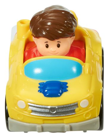 Fisher-Price Little People Wheelies Muscle Car - Yellow | Walmart Canada