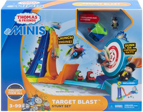 thomas & friends minis target blast stunt set