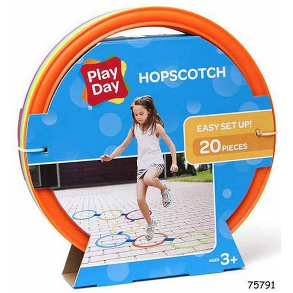 Play Day hopscotch Game, 20 pieces