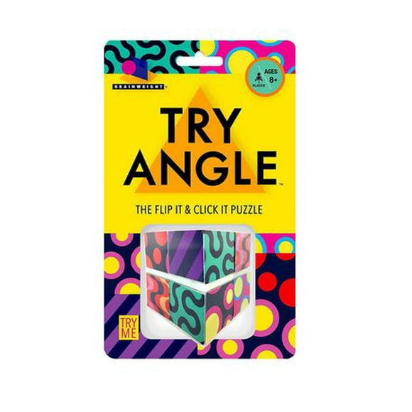 Brainwright Try Angle - The Flip and Click It Puzzle (English Only)