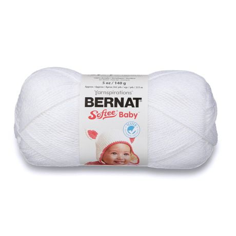 Bernat® Softee® Baby™ Yarn, Acrylic #3 DK, 5oz/140g, 362 Yards, Soft, easy-care premium yarn